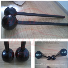 Crossfit Powder Coated Steel Maces Ball para uso em ginásio